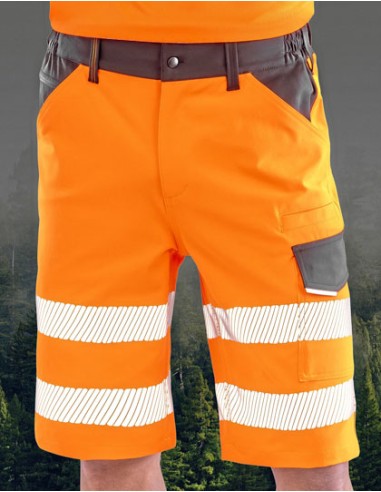 RES-R519X-Recycled Dynamic Stretch Safety Shorts